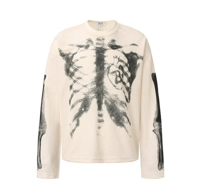 Skeleton X-Ray Graphic Long Sleeve