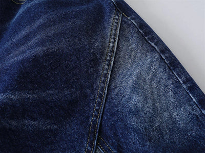 Star Patch Long Length Jorts