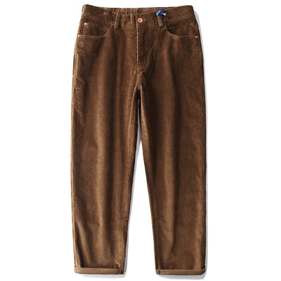 Straight Leg Corduroy Trousers