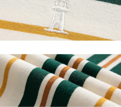 Stripe Long Sleeve Skater T-Shirt