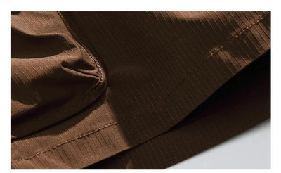 Textured Utility Cargo Shorts