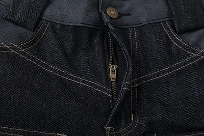 Tribal Blade Embroidered Baggy Jean