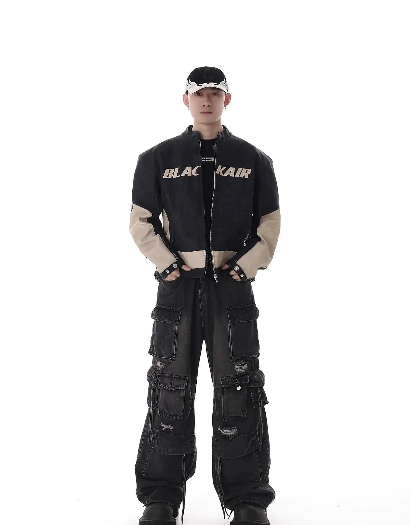Ultimate Destroyed Baggy Cargo Jeans