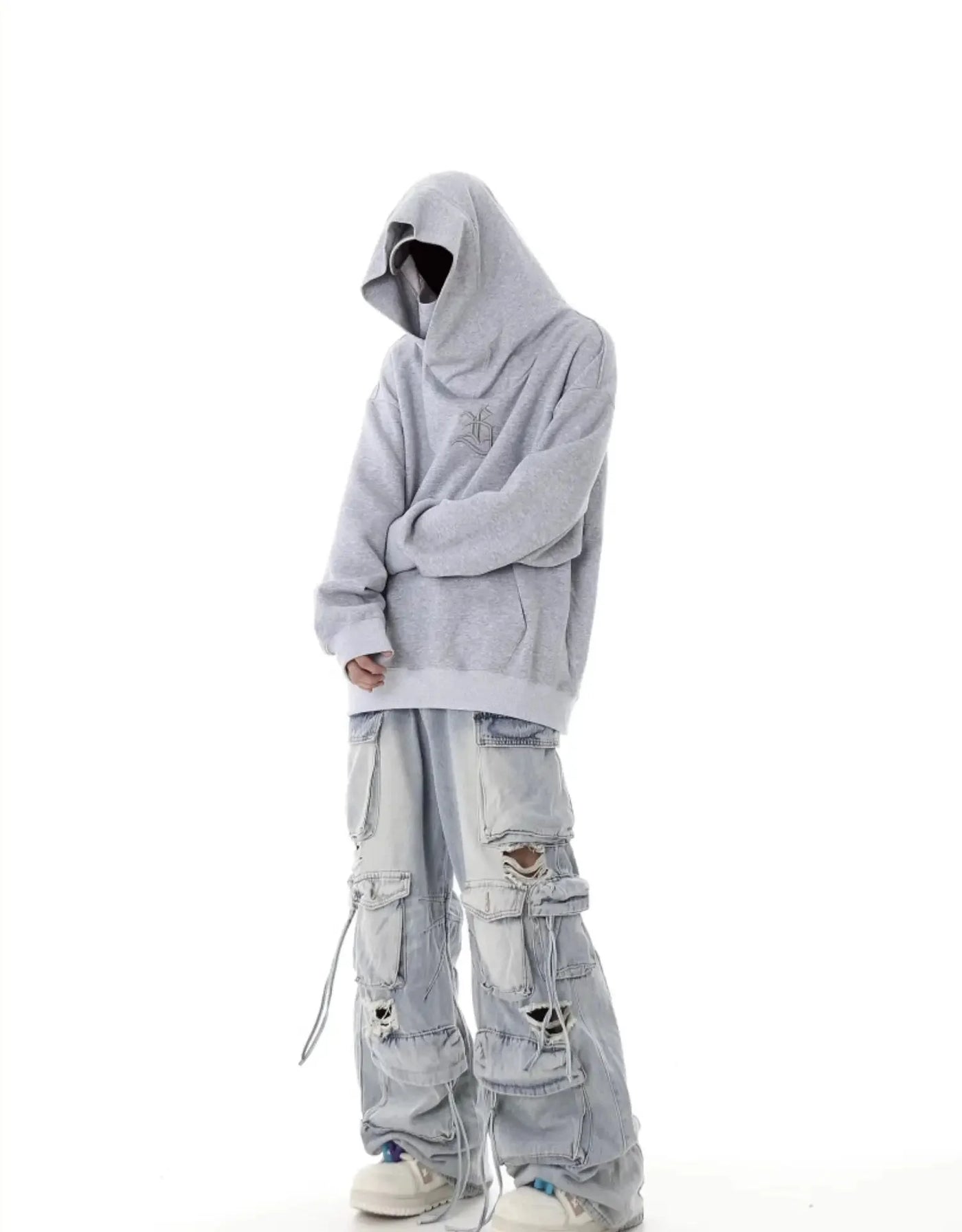 Ultimate Destroyed Baggy Cargo Jeans