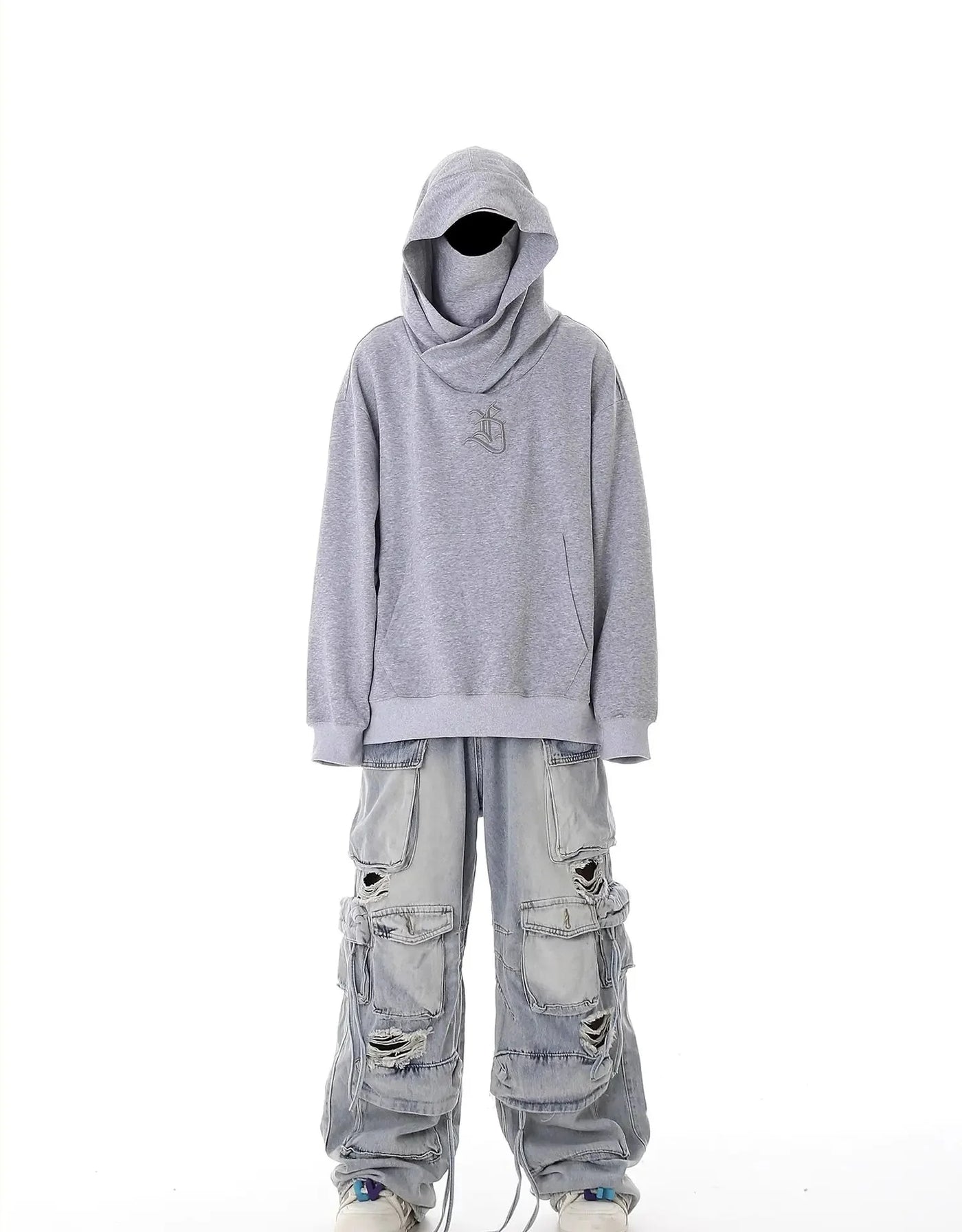 Ultimate Destroyed Baggy Cargo Jeans