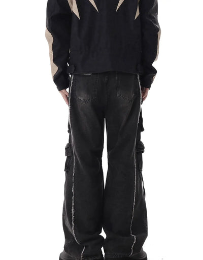 Ultimate Destroyed Baggy Cargo Jeans