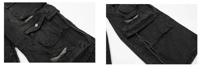 Ultimate Destroyed Baggy Cargo Jeans