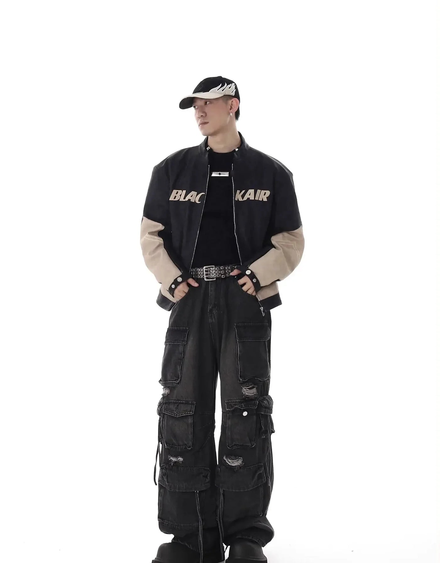 Ultimate Destroyed Baggy Cargo Jeans