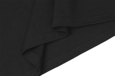 VANCARHELL 'Create Your Life' Embroidered Loose Thread T-Shirt