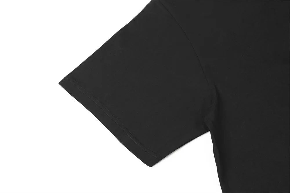 VANCARHELL 'Create Your Life' Embroidered Loose Thread T-Shirt