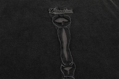 VANCARHELL Skeleton Ribcage T-Shirt
