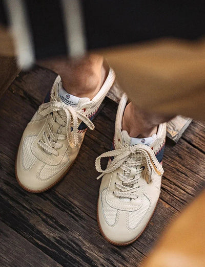 Vintage Style Baseball Sneakers