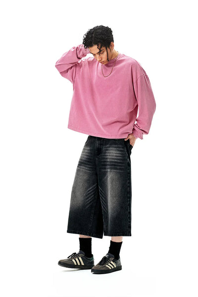Vintage Wash Boxy Long Sleeve T-Shirt