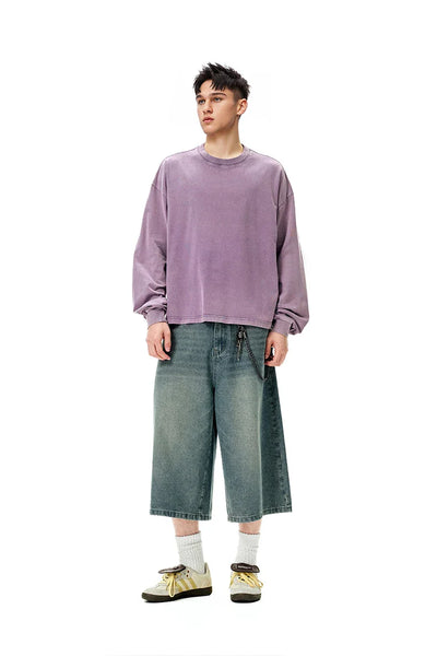 Vintage Wash Boxy Long Sleeve T-Shirt