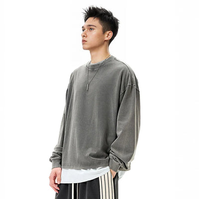 Vintage Wash Boxy Long Sleeve T-Shirt