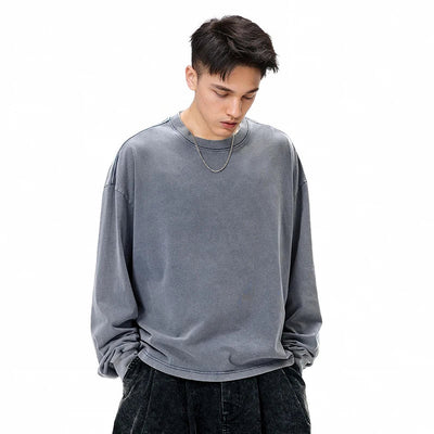 Vintage Wash Boxy Long Sleeve T-Shirt