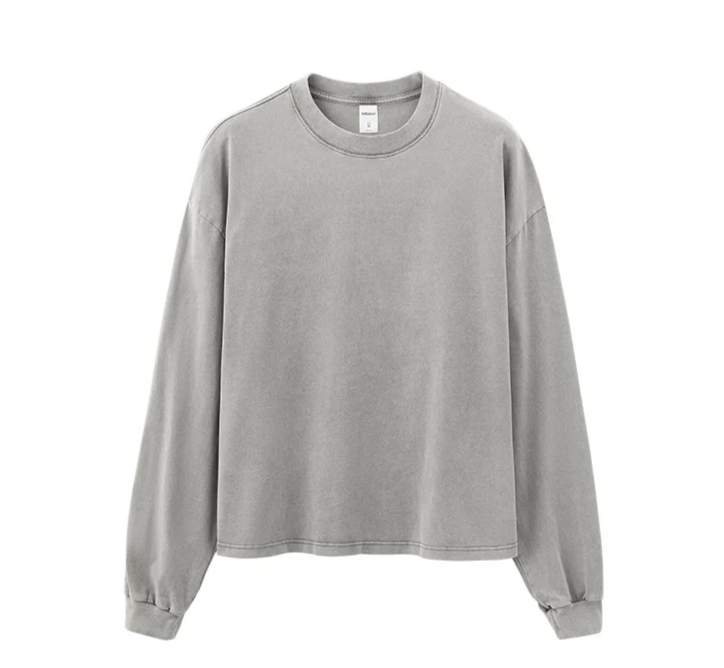 Vintage Wash Boxy Long Sleeve T-Shirt