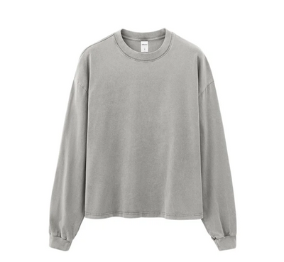 Vintage Wash Boxy Long Sleeve T-Shirt