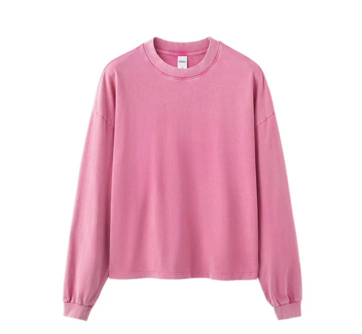 Vintage Wash Boxy Long Sleeve T-Shirt