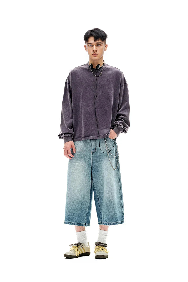 Vintage Wash Boxy Long Sleeve T-Shirt