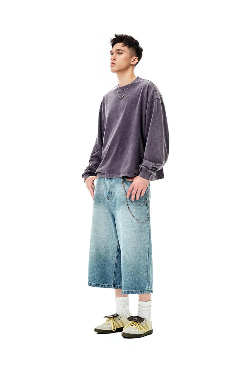 Vintage Wash Boxy Long Sleeve T-Shirt