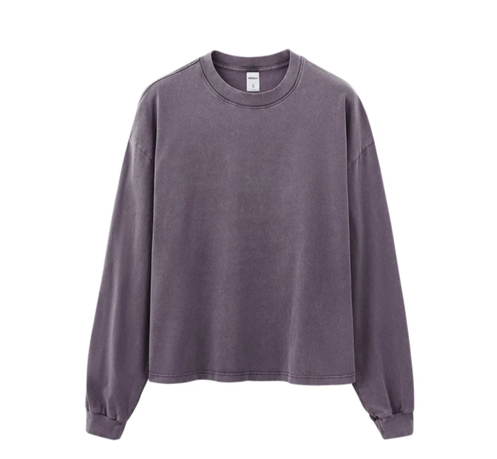 Vintage Wash Boxy Long Sleeve T-Shirt