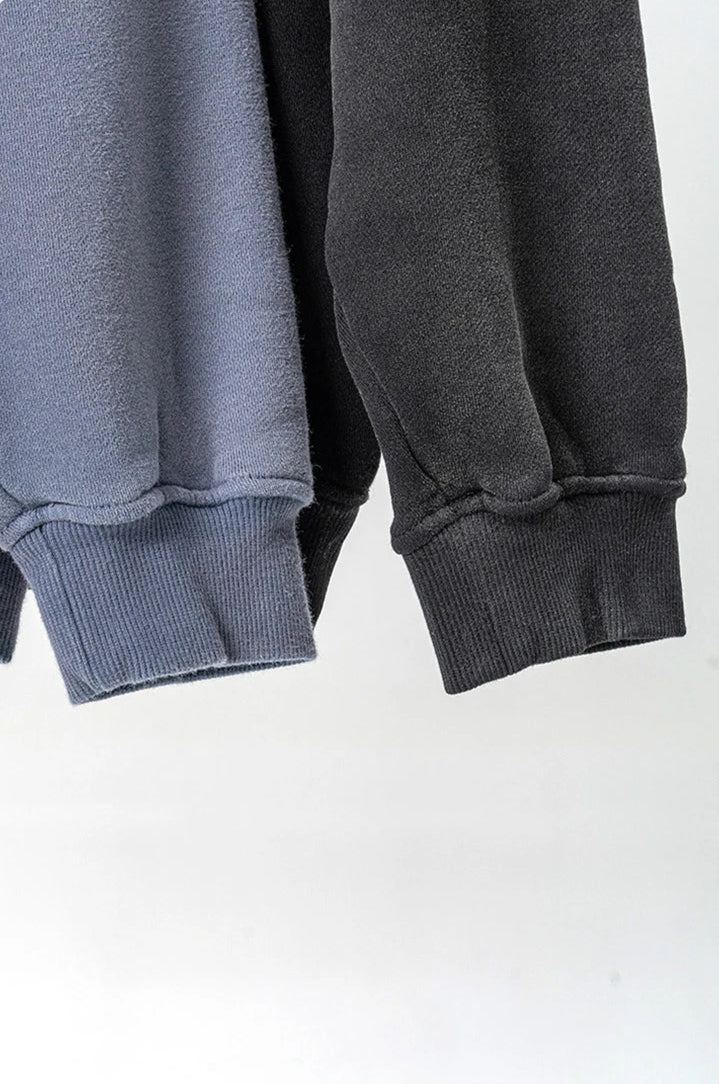 Vintage Wash1/4 Zip Sweatshirt