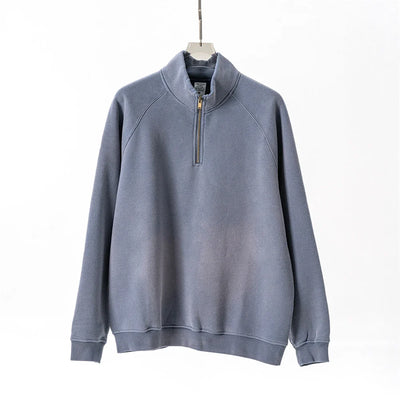 Vintage Wash1/4 Zip Sweatshirt