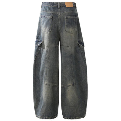 Warped Denim Cargo Jeans