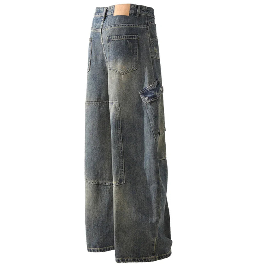 Warped Denim Cargo Jeans