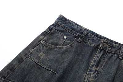 Warped Denim Cargo Jeans