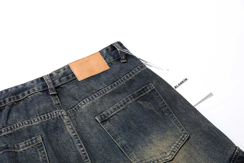 Warped Denim Cargo Jeans