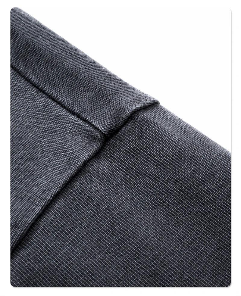 Washed Mock Double Layer Long Sleeve T-Shirt