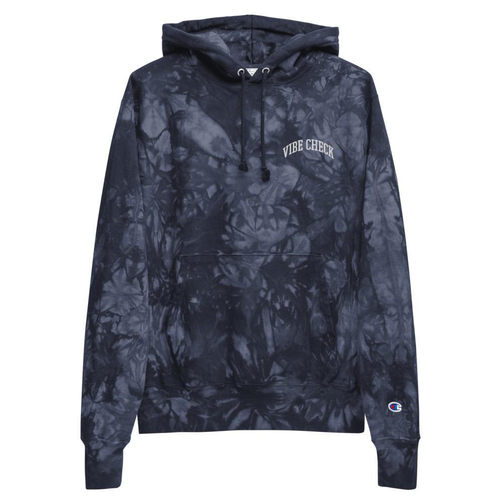 AFFICIAL x CHAMPION 'Vibe Check' Unisex tie-dye hoodie
