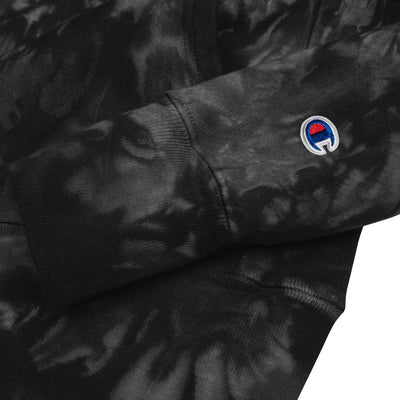 AFFICIAL x CHAMPION 'Vibe Check' Unisex tie-dye hoodie