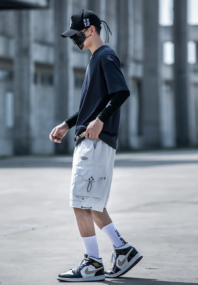 ANTI-SNS Utility Cargo Shorts
