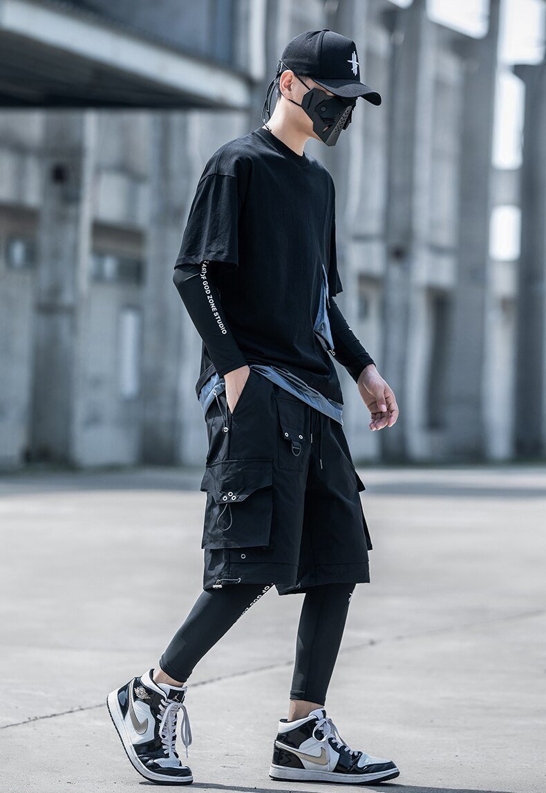 ANTI-SNS Utility Cargo Shorts