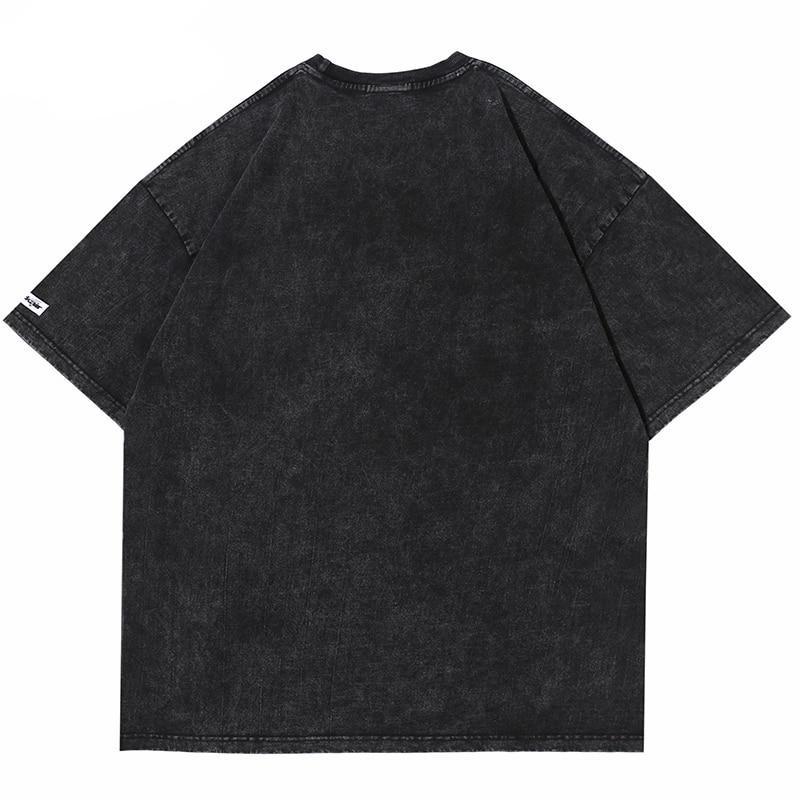 BLACK AIR 'Grave Digger' Washed Cotton Jersey Graphic T-Shirt