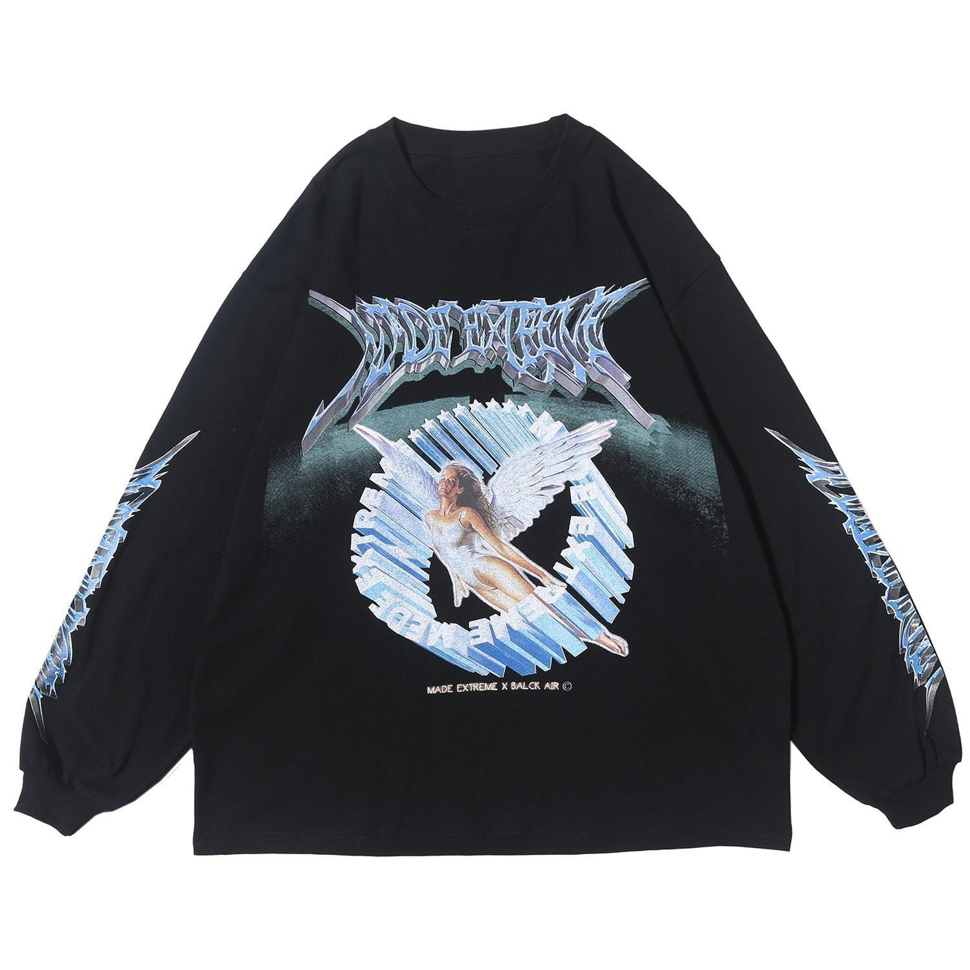 'Made Extreme' Metal Graphic Long Sleeve T-Shirt
