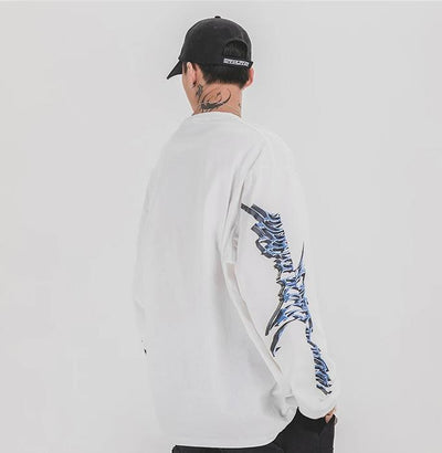 'Made Extreme' Metal Graphic Long Sleeve T-Shirt