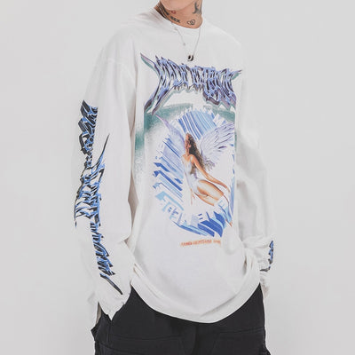 'Made Extreme' Metal Graphic Long Sleeve T-Shirt