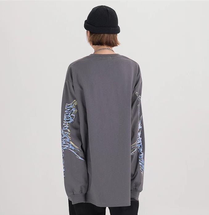 'Made Extreme' Metal Graphic Long Sleeve T-Shirt