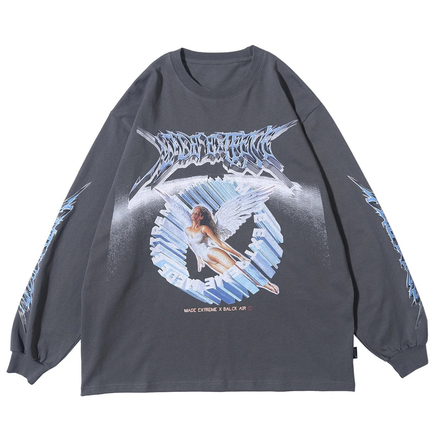 'Made Extreme' Metal Graphic Long Sleeve T-Shirt
