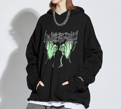 Undertrap Metal Print Hoodie